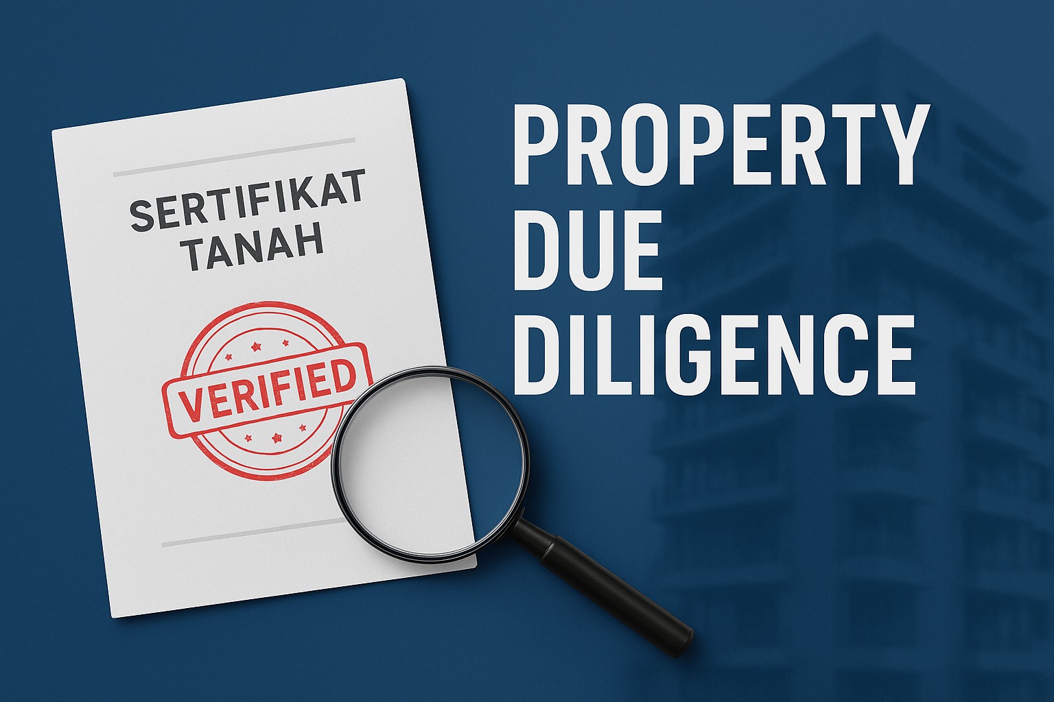 Legal Due Diligence in Property Transactions Indonesia