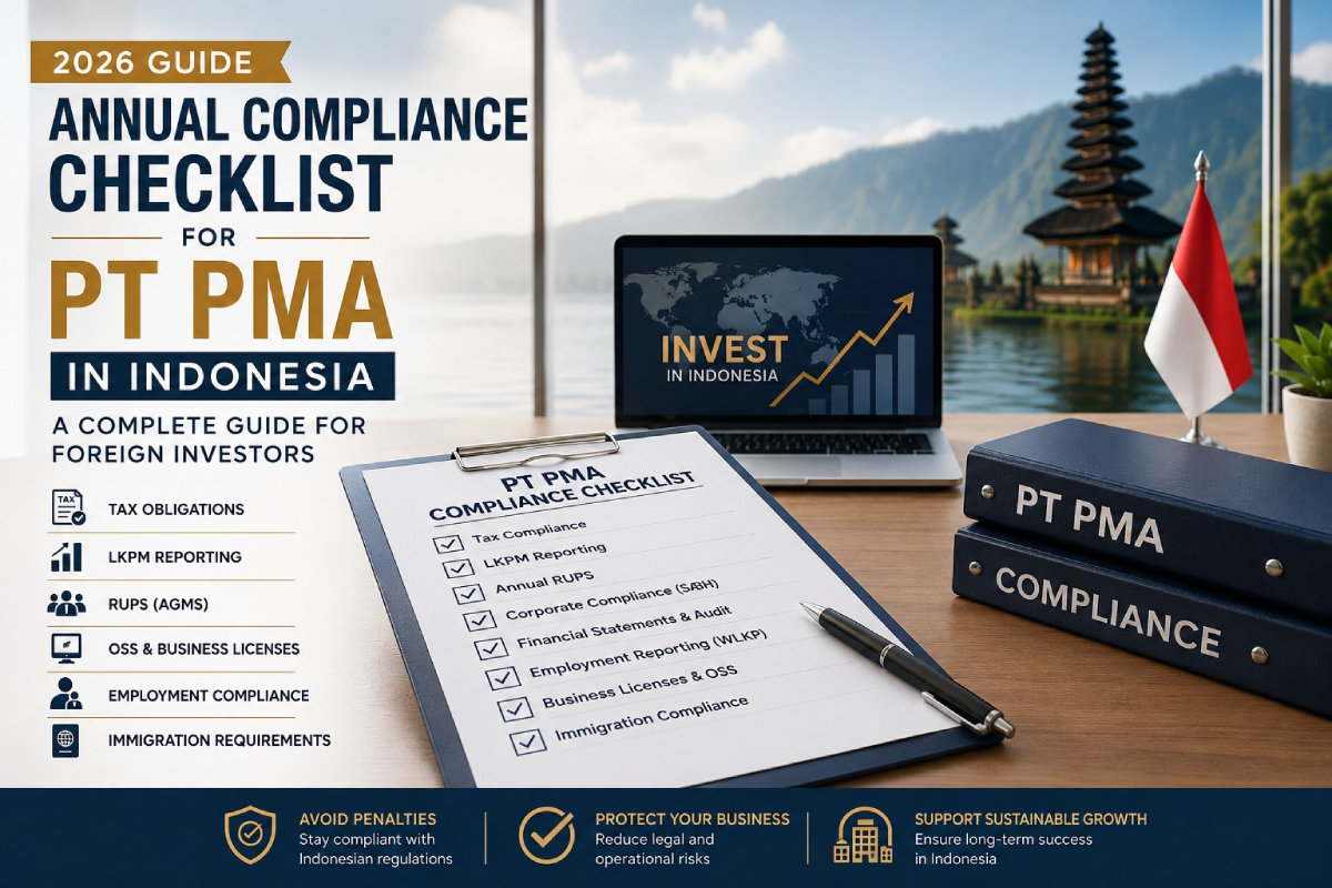 Annual Compliance Checklist for PT PMA in Indonesia